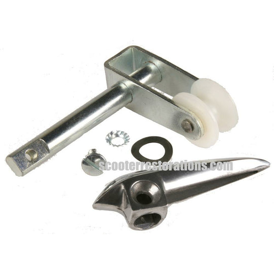 J-Range R/H Side Panel Handle Complete Assembly (Early J-Range) Casa Lambretta C 441 & C 303