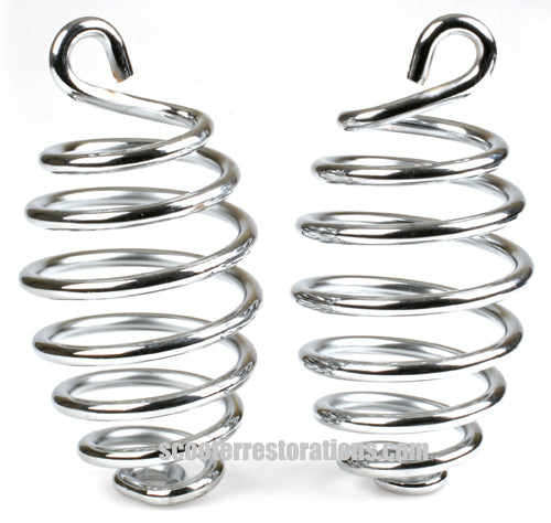 LD MK III Chrome Seat Springs (a pair)