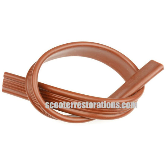 D/LD Pillion Handle Rubber in Brown (Casa Lambretta C 37)