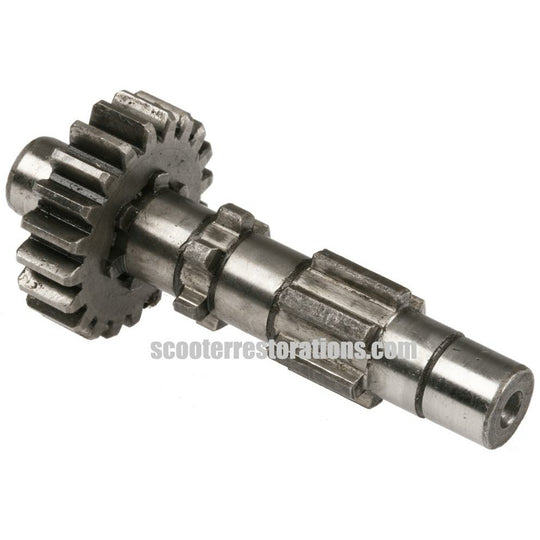 125 D/LD MK I Layshaft with 3rd Gear - Z.20 (Innocenti)