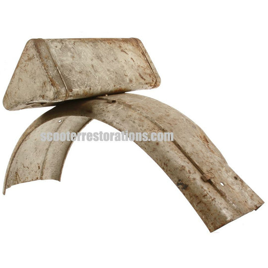 125 LD MK I Rear Mudguard with Tool Box (Innocenti)