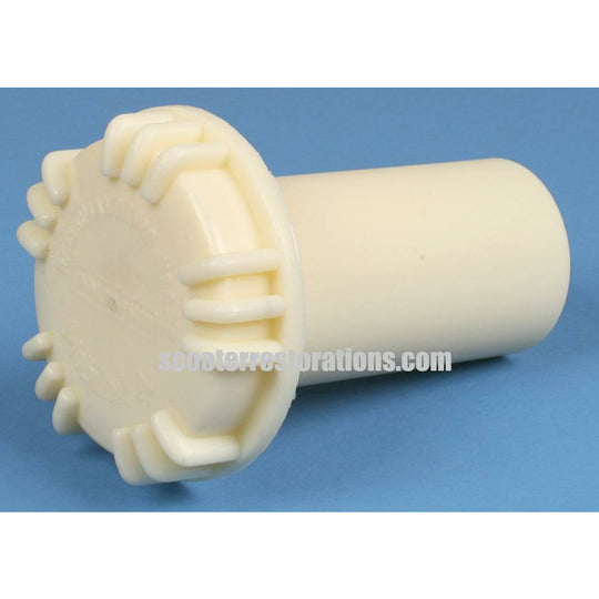 D/LD Petrol Tank Cap (Casa Lambretta C 9/C) White