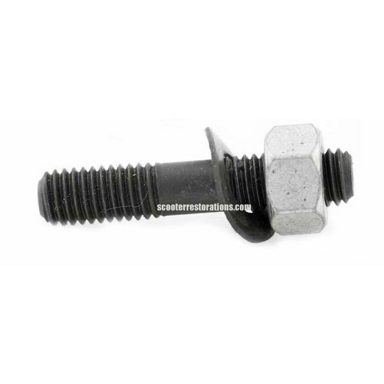 Silencer Stud, Nut & Wavy Washer