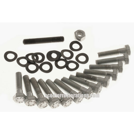 Chaincase Bolt & Washer Set (Late Italian & Indian GPs)