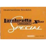 Lambretta SX200 Instruction Booklet (re-printed)