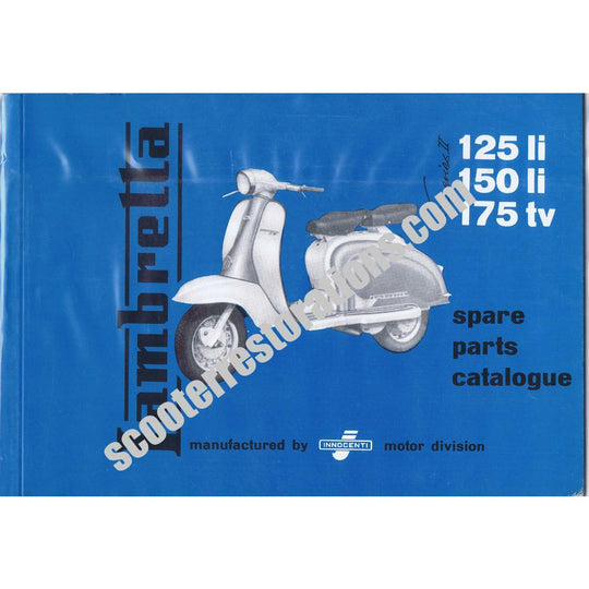 Lambretta Series 2 Parts Catalogue (re-printed)