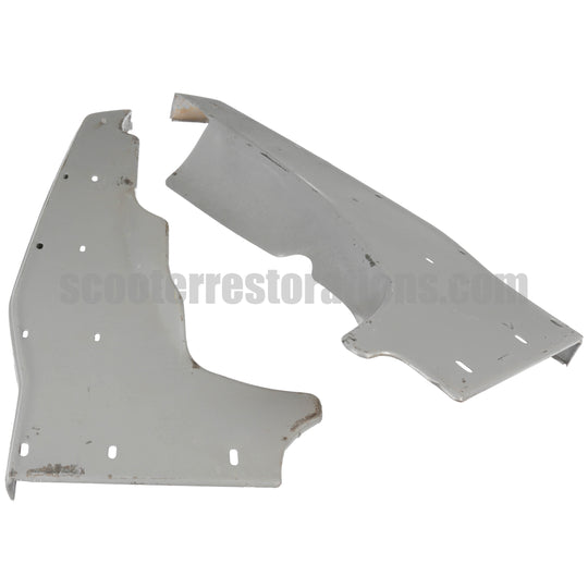 GP L/H & R/H Rear Footboards (a pair) SIL (Slightly Damaged)