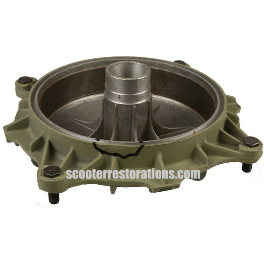 Front Hub Drum with Studs (Slightly Damaged - Outer Casting Cracked)