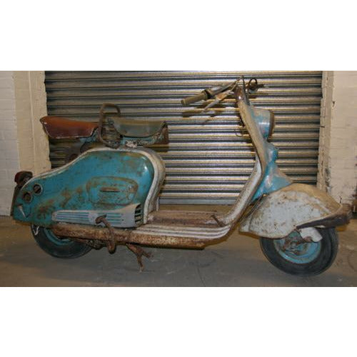 Lambretta 125 LC Scooter (Innocenti) Grey/Light Blue