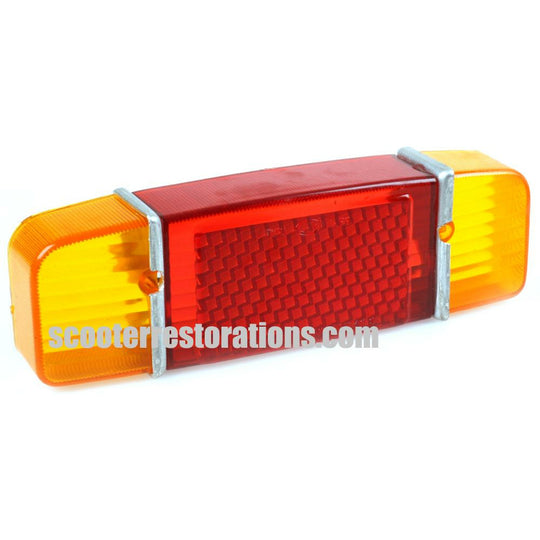 TV175 Series 1 Rear Light Lens Yellow/Red (Casa Lambretta E 39/B)