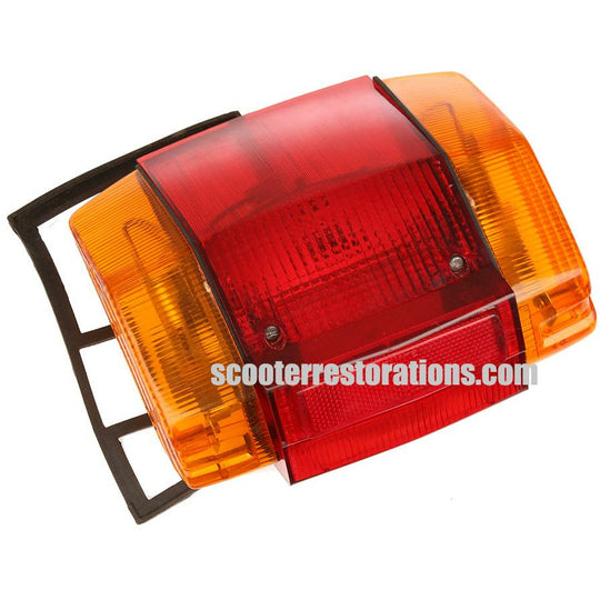 Rear Light Unit with Indicators (API Lamby Polo 150)
