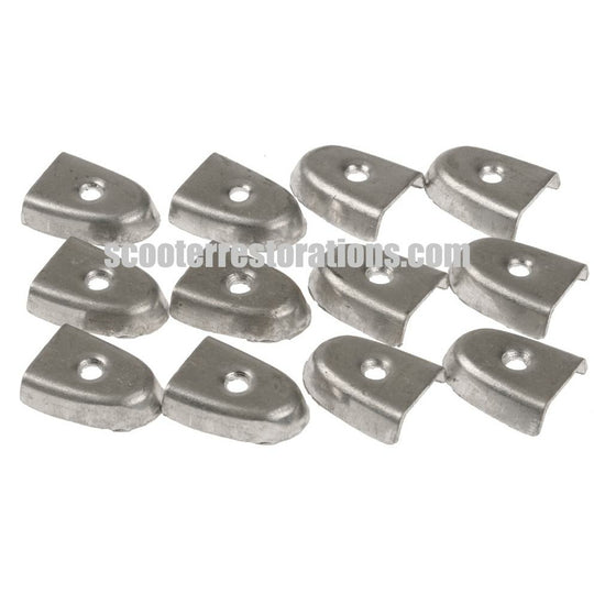 Alloy Channel Endcaps (Set of 12) API Lamby 150 & MAC 175s