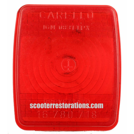 175LI 3-Wheeler Rear Light Red Gem (Innocenti)