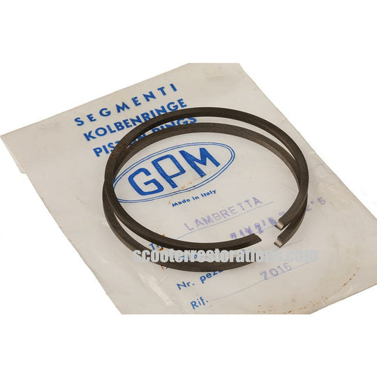 225cc Piston Rings 71.0mm x 2.5mm (2-Ring Set)