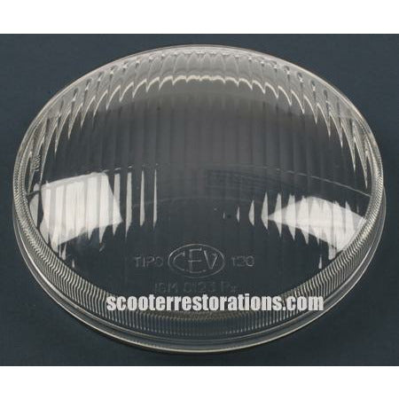 C.E.V. Headlight Glass (120mm Diameter) Tipo C.E.V. 120 IGM 0123 PX