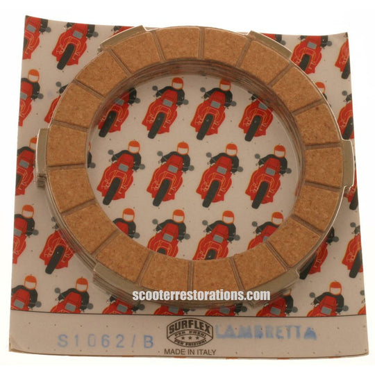 Clutch Plates Set of 4 (Italian) Surflex