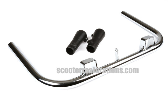 Vespa Chrome Centre Stand & Stand Feet (Super Sportique VBB) Italian