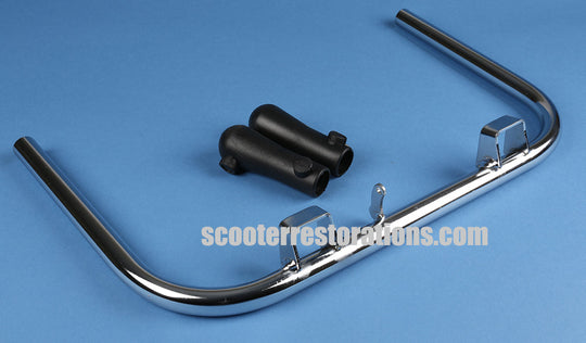 Vespa Chrome Centre Stand & Stand Feet (GS GL GTR SS Rally Sprint) Italian