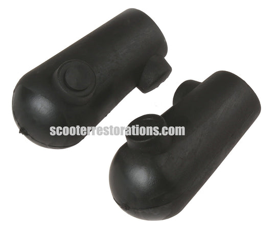 Vespa Stand Feet Rubbers (a pair) Black (50-90-100-125) Italian