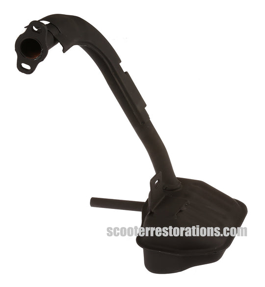 Vespa Small Frame 50 90 100 125 Standard Exhaust (Sito) Italian