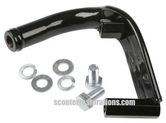 Vespa T5 Mirror Bracket (Left-Hand) Black