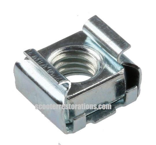Vespa Rear Brake Pedal Captive Nut (PX PE PK LML V50-125)