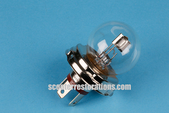 Vespa Headlight Bulb - 12V 45W 40W (P45T)