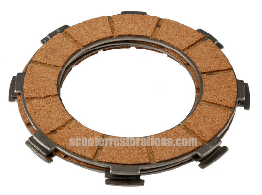 Vespa Clutch Plates - 7 Spring Type (Large Frame) Italian