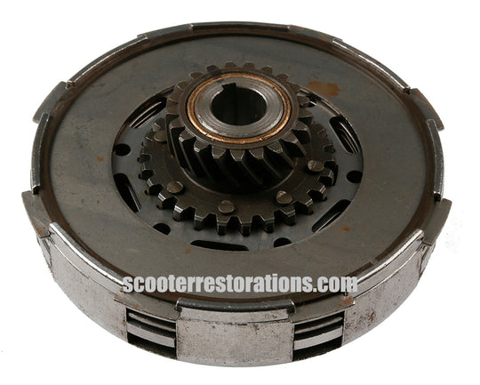 Vespa 3 Plate Clutch Assembly - 7 Spring Type - 21 Teeth (Large Frame) Italian