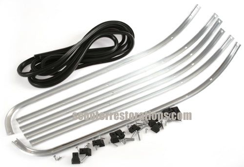 Vespa Floorboard Strip Set (PX PE DISC EFL) Italian