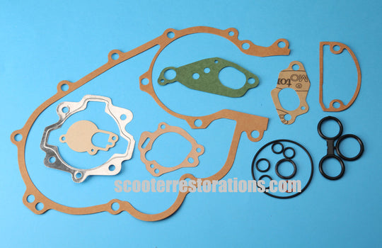 Vespa PE200 EFL Gasket Set (Italian) with O-Rings