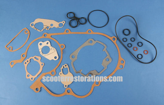 Vespa T5 Gasket Set (Italian) with O-Rings