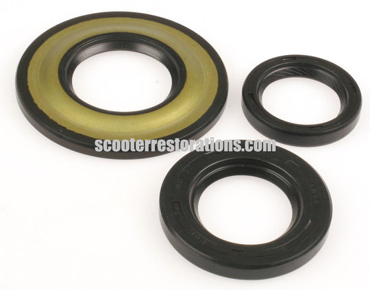 Vespa Oil Seal Set with 27mm Rear Hub Oil seal (Rally Early PX PE)