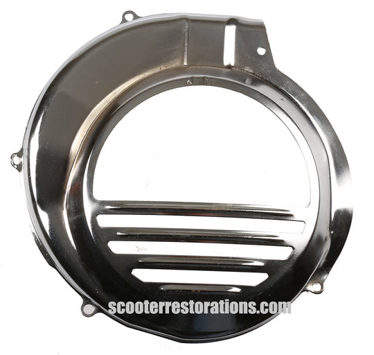 Vespa Flywheel Cover - Electric Start (PXEFL T5 Classic Cosa LML) LML (Zinc Plated)