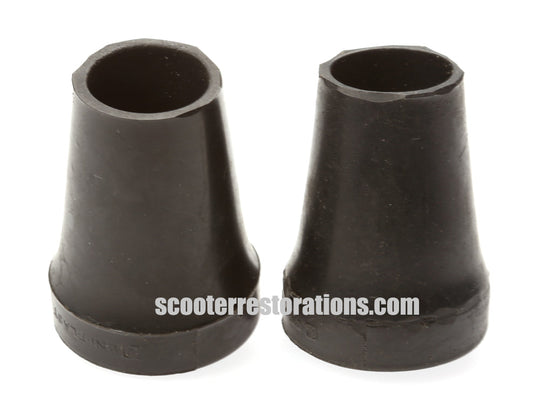 Vespa Stand Feet Rubbers (a pair) Black (PX PE PK T5 Cosa LML)