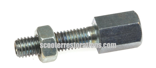Vespa Gear Front Brake Clutch Cable Adjuster & Nut