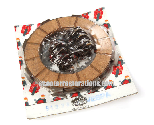 Vespa 4 Plate Clutch Conversion Set - 7 Spring Type (Large Frame) Surflex S1378