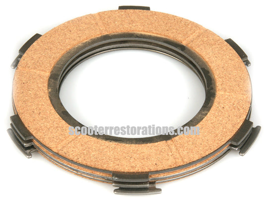 Vespa Clutch Plates - 6 Spring Type (Large Frame) Italian