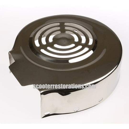 LI Series Flywheel Cover (Longer Fins) Chrome