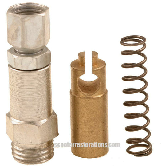 Dellorto Choke Block, Adjuster, Spring & Valve Set