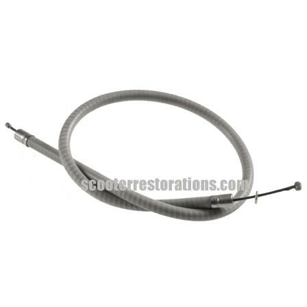Choke Cable Complete (Grey) Friction Free (No Elbow Required)
