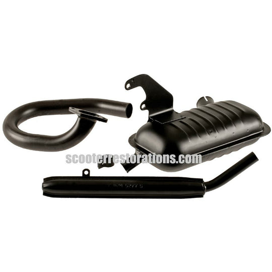 Series 2 Exhaust & U-Bend with Tail Pipe (Original Spec) Casa Lambretta M 192/B & M 193