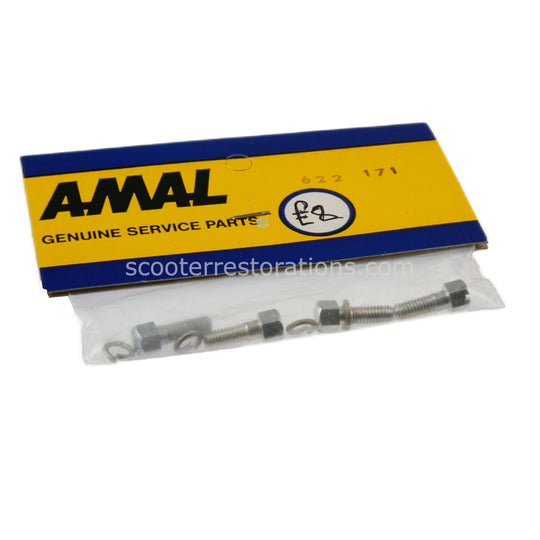 Amal Carburettor Top/Float Chamber Screws & Washers (Set of 4)