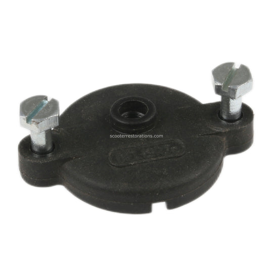 Dellorto Carburettor Top with 2 Screws (Black Plastic) PHBL (53033)