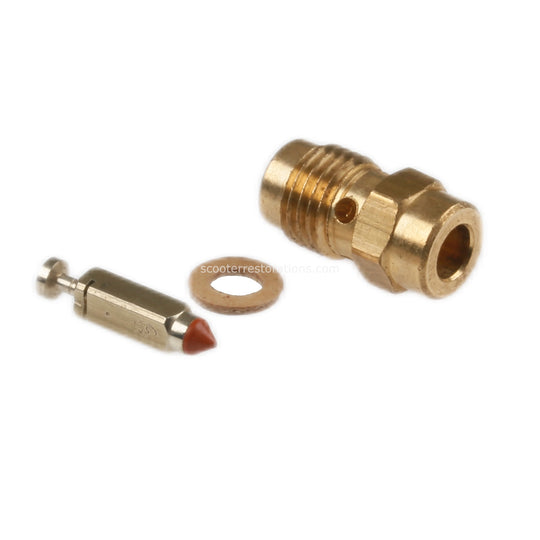 Dellorto Fuel Valve 200 Red Tip (Spring Loaded) PHBL-PHBH (10375-200)