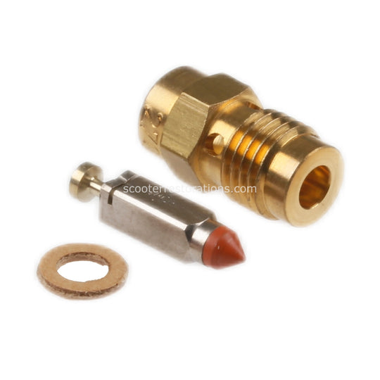 Dellorto Fuel Valve 270 Red Tip (Spring Loaded) PHBL-PHBH (8649-270)