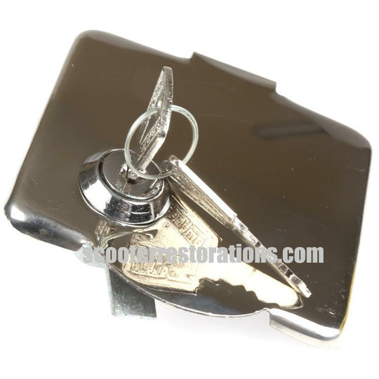 GP Stainless Steel Locking Petrol Cap Cover with Keys