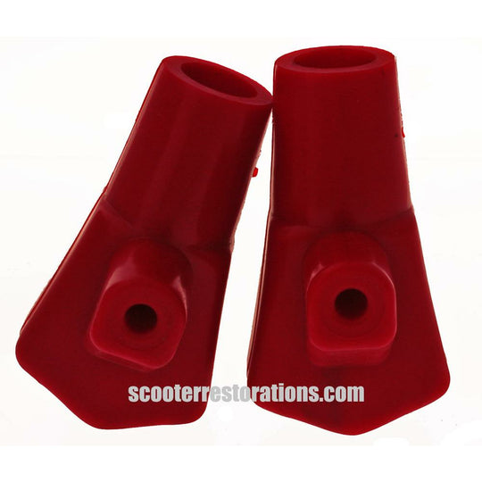 Stand Feet in Red (a pair) Casa Lambretta T 213/R