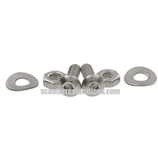 Lock Fitting Screw, Washer & Nuts (a set) S/S