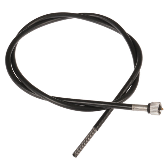 Speedo Cable (Black) with Italian 11mm Upper Nut (No Lower Connection Piece)
